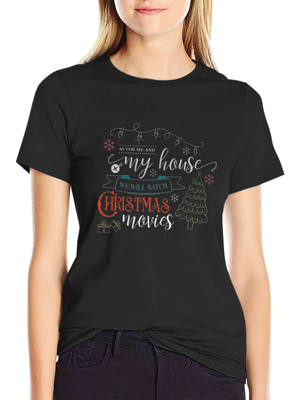 Christmas Movie T-Shirt: As For Me & My House product image 2