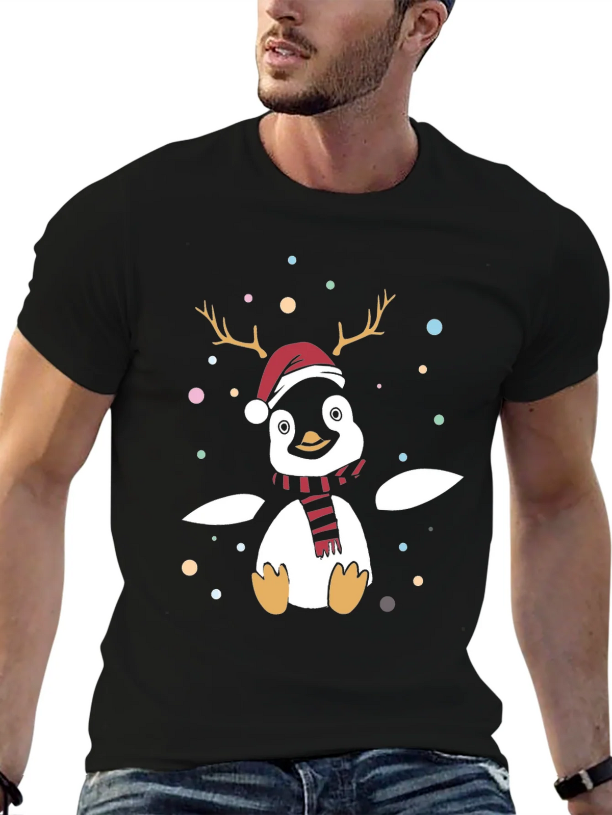 Christmas Penguin T-Shirt