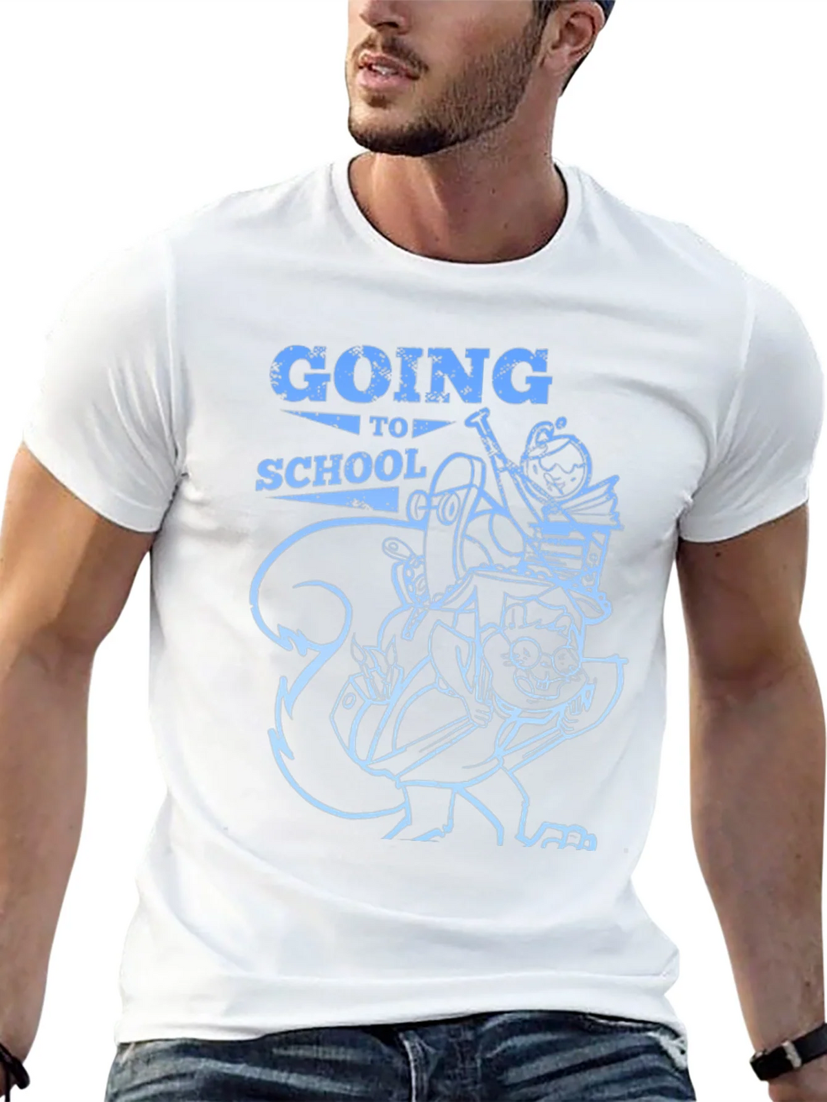 Going To School Graphic T-Shirt product image 12