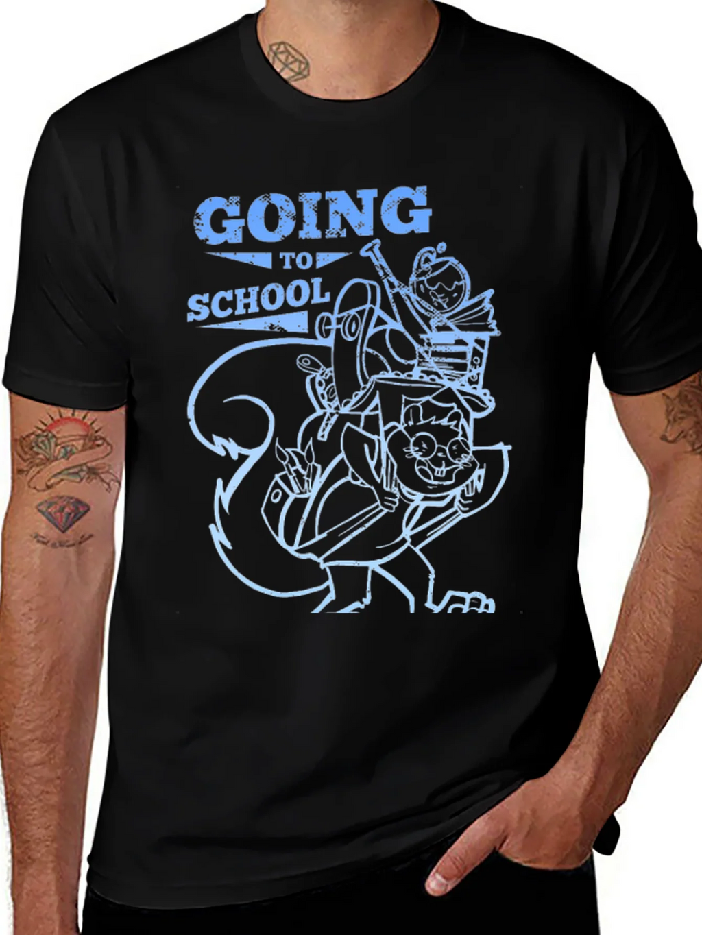 Going To School Graphic T-Shirt product image 1