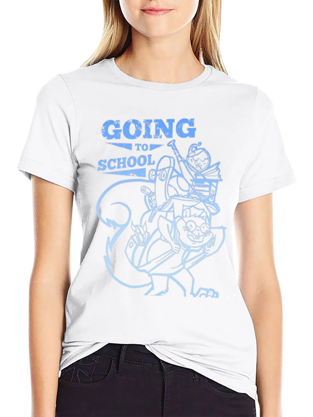 Going To School Graphic T-Shirt product image 8