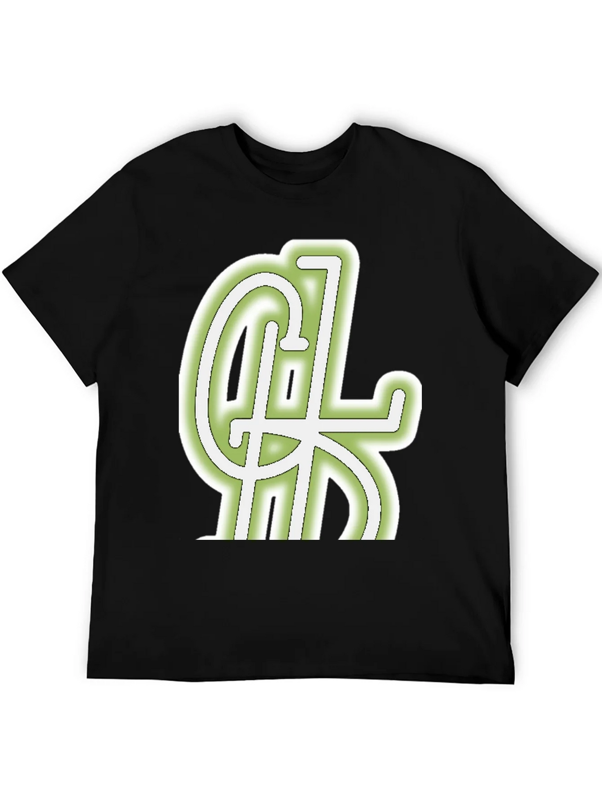 Cool Graphic Tee - Black Cotton Blend Casual Wear product image 4