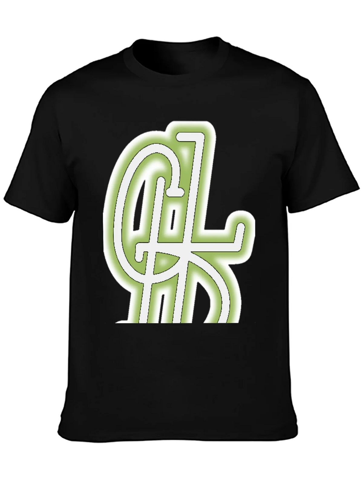 Cool Graphic Tee - Black Cotton Blend Casual Wear product image 2