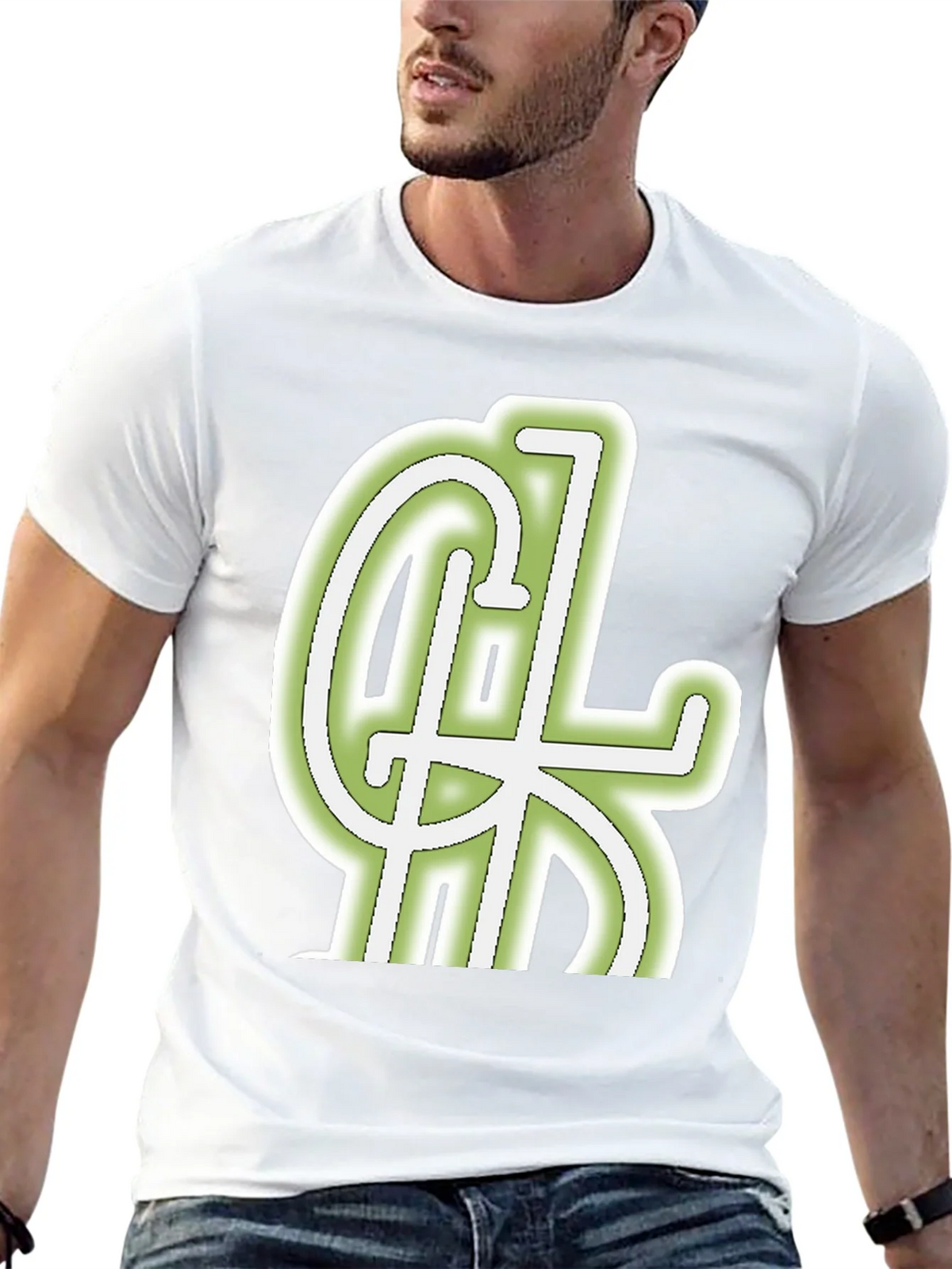 Cool Graphic Tee - Black Cotton Blend Casual Wear product image 9