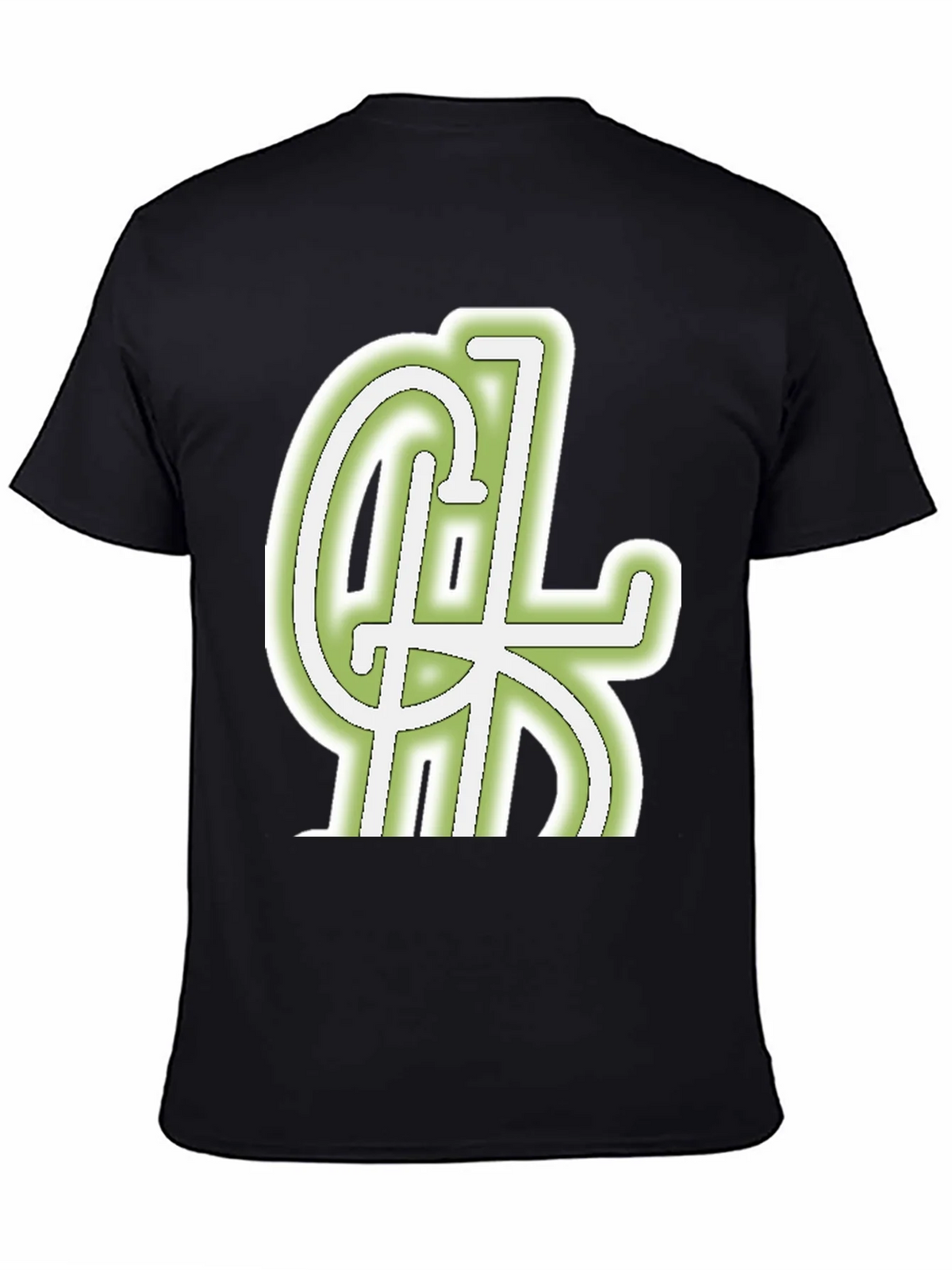 Cool Graphic Tee - Black Cotton Blend Casual Wear product image 3