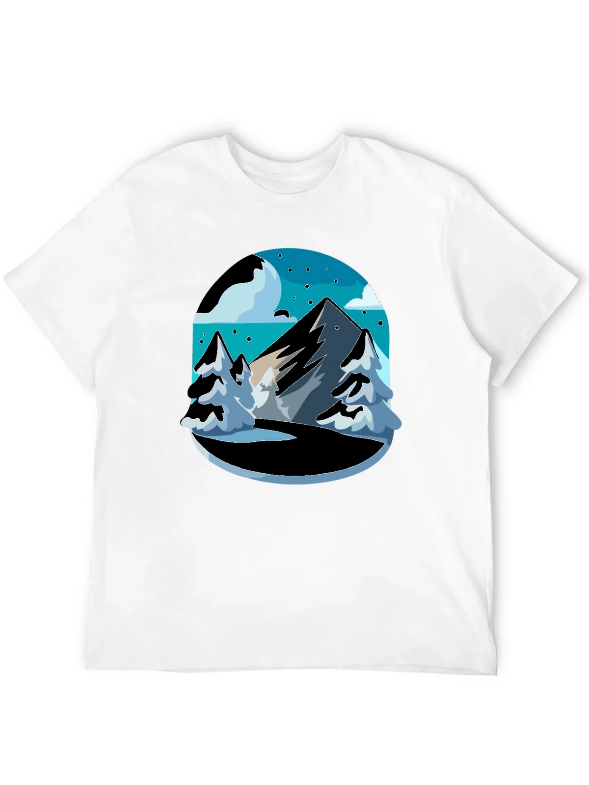 Mountain Scene Black Tee - Adventure Ready! product image 10