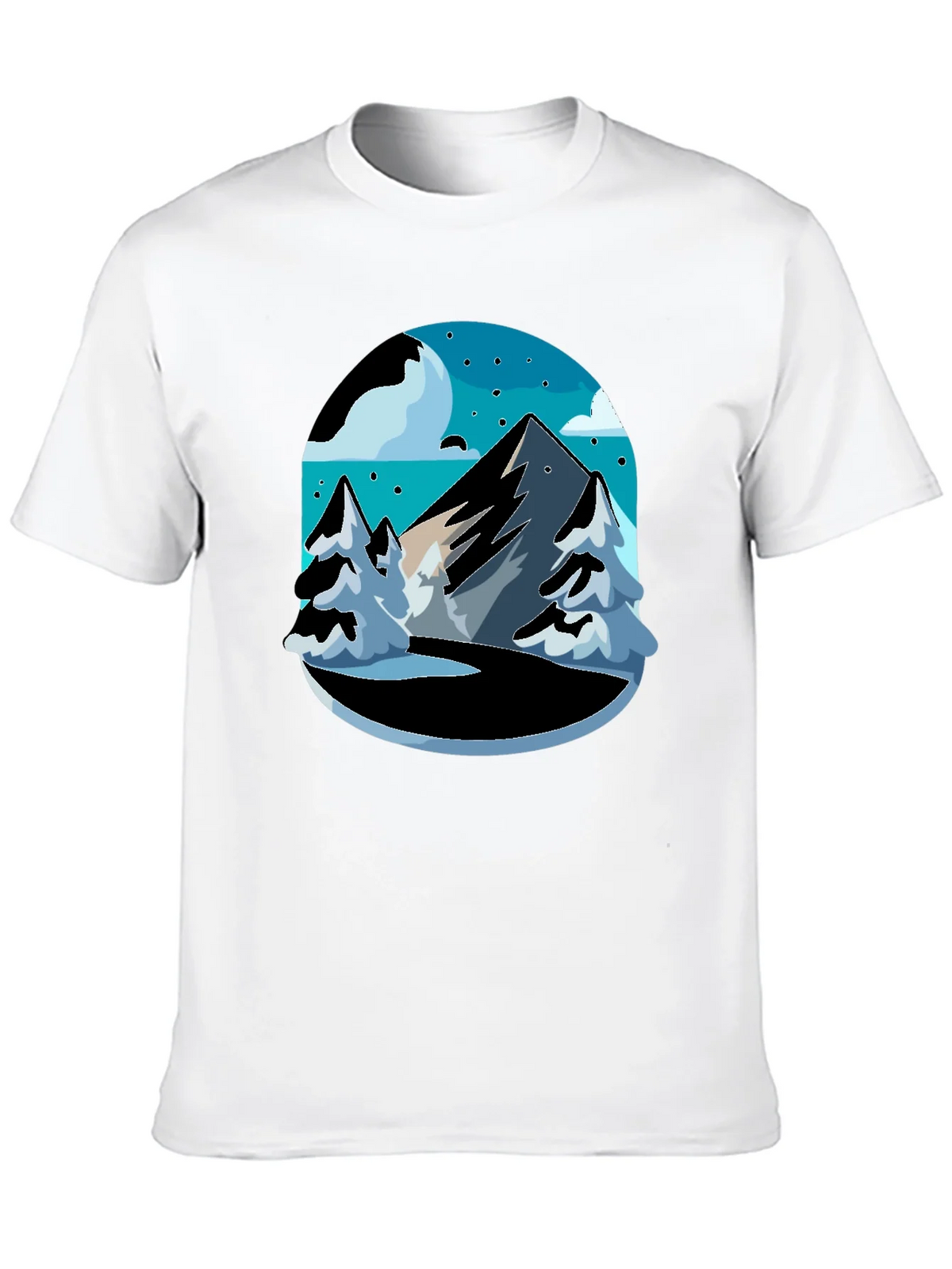 Mountain Scene Black Tee - Adventure Ready! product image 8