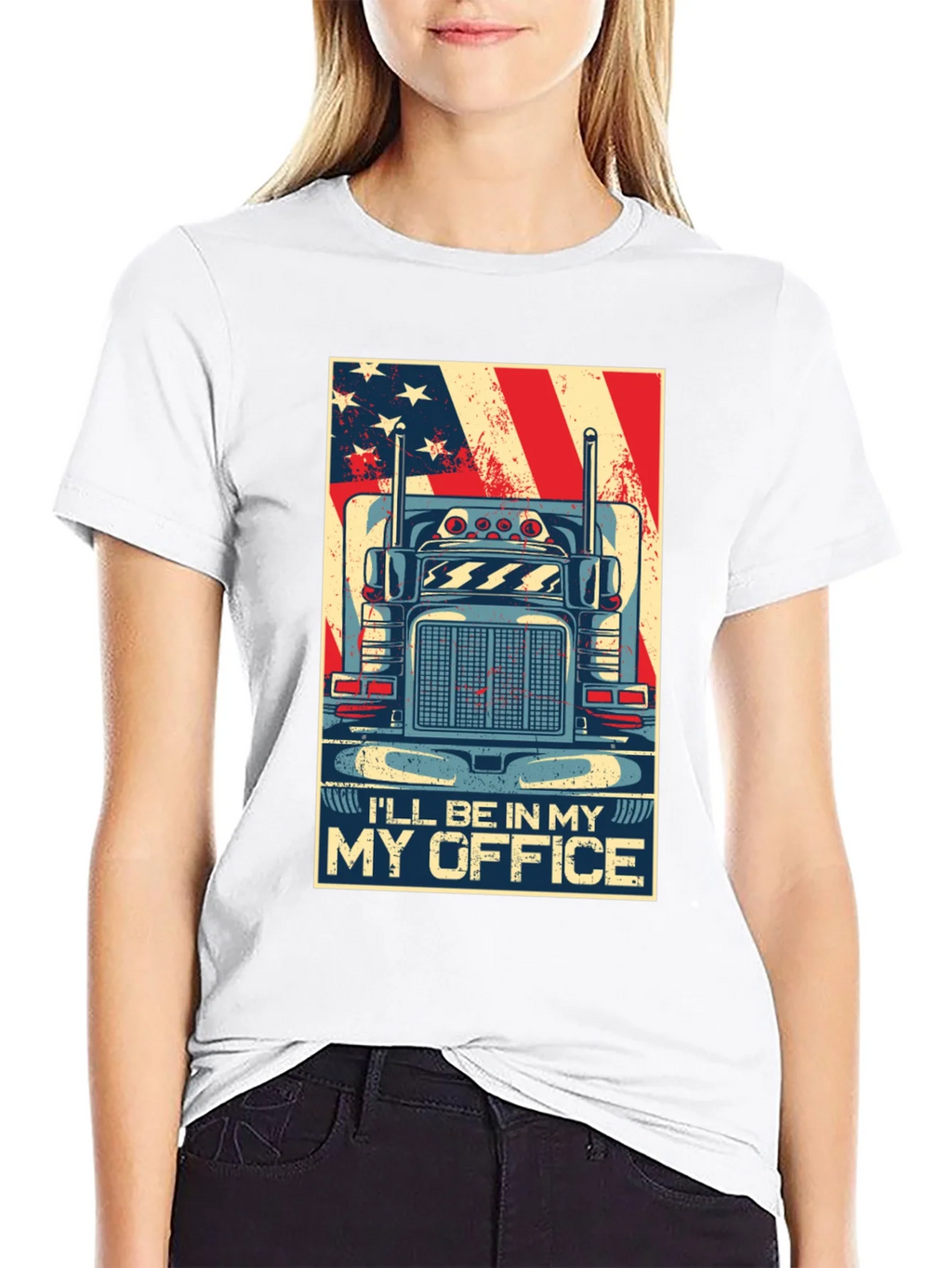 Trucker T-Shirt - Ill Be In My Office product image 8