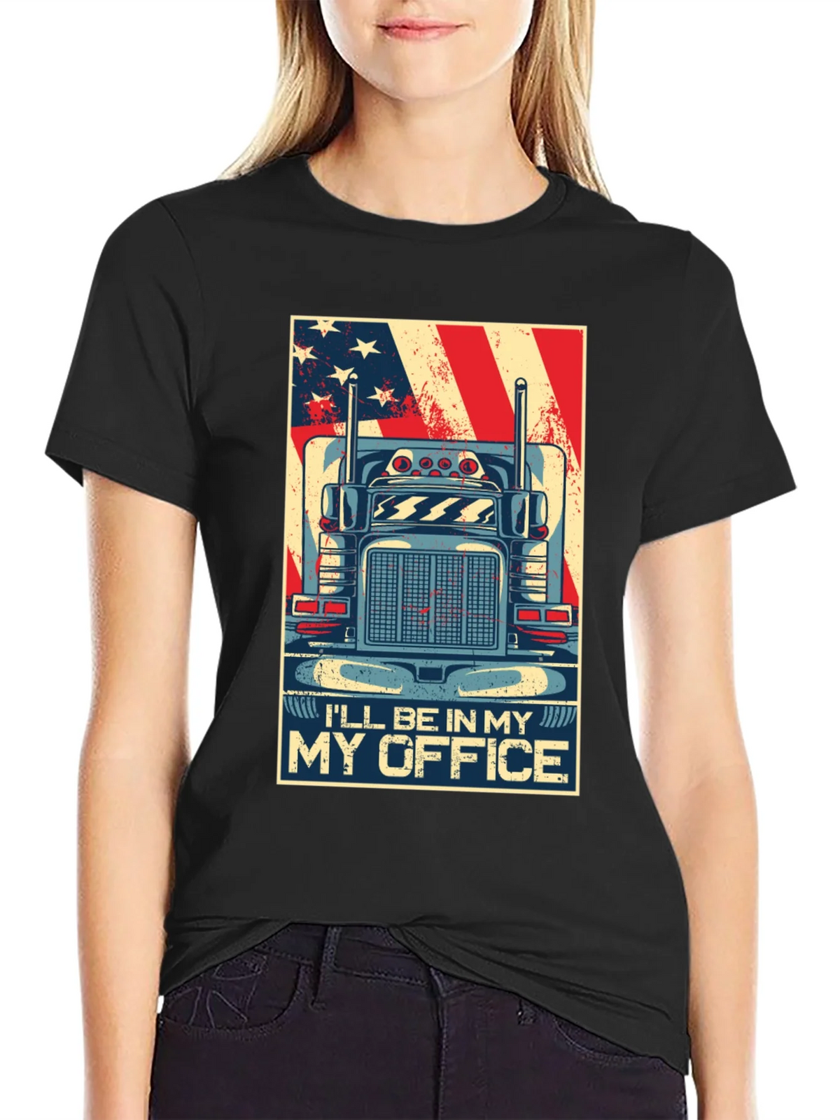 Trucker T-Shirt - Ill Be In My Office product image 2