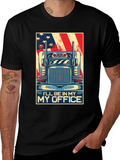 Trucker T-Shirt - Ill Be In My Office product image 1