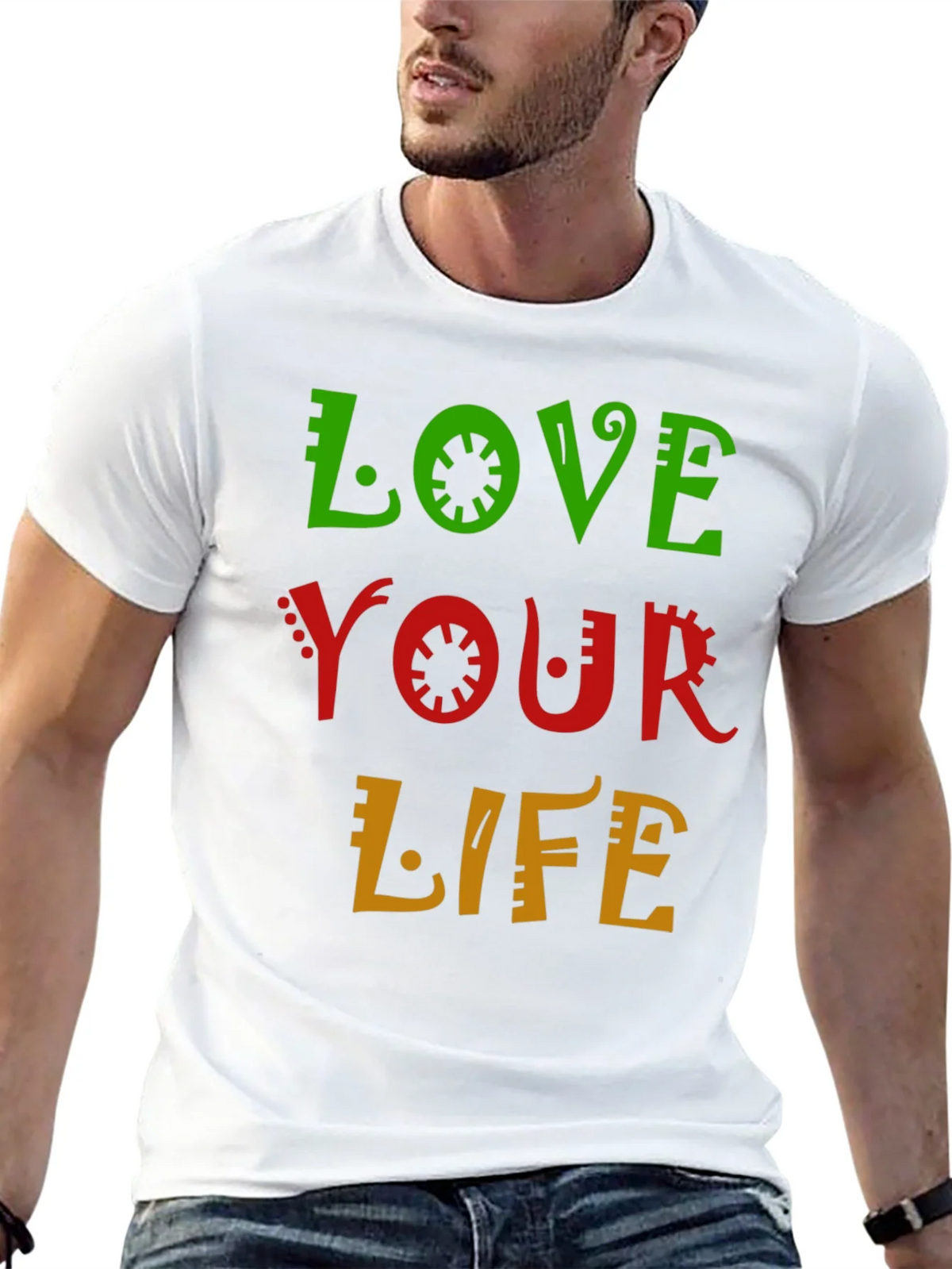 Love Your Life Graphic Tee - Black T-Shirt product image 10