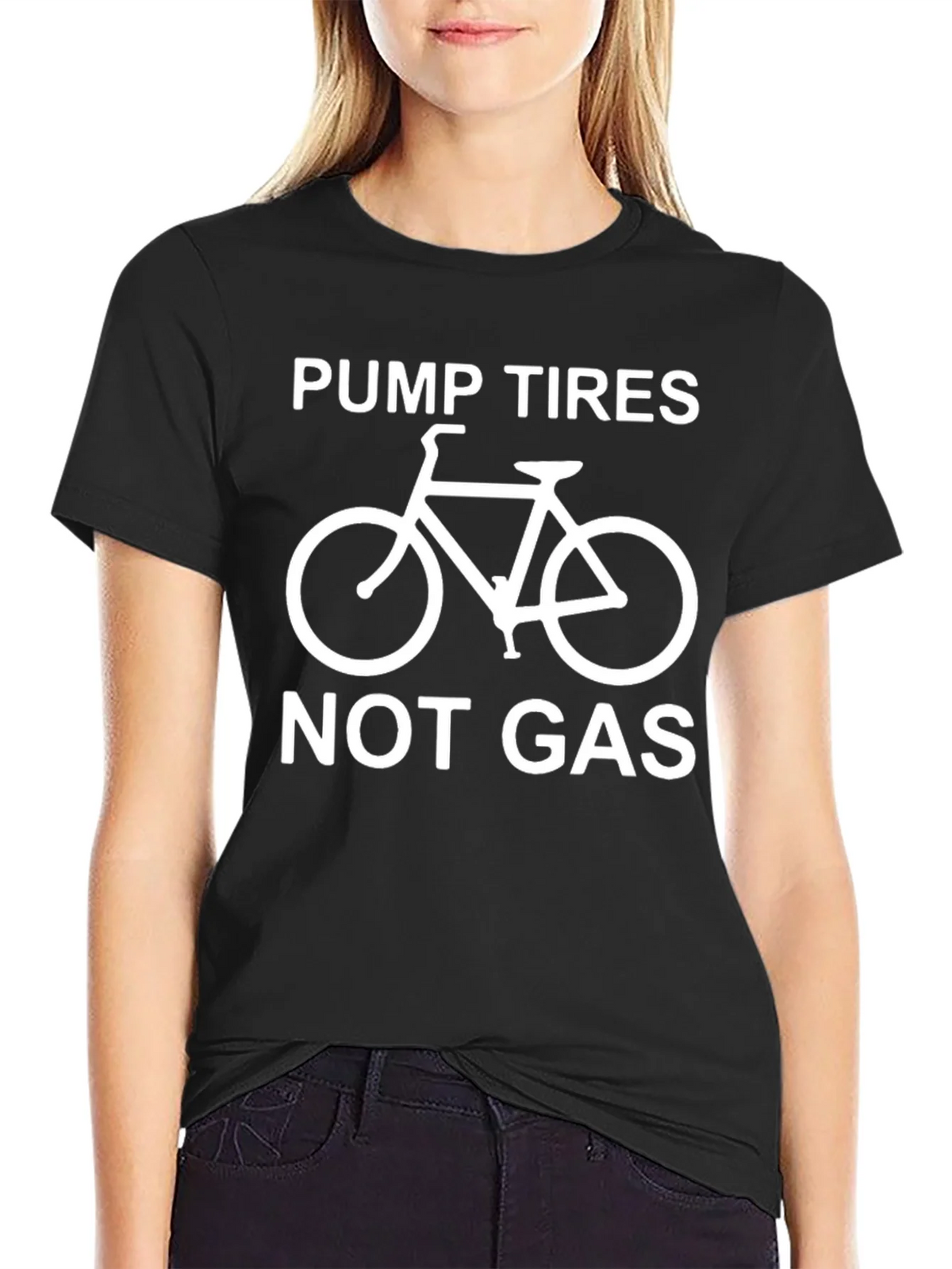 Pump Tires Not Gas - Graphic T-Shirt product image 2