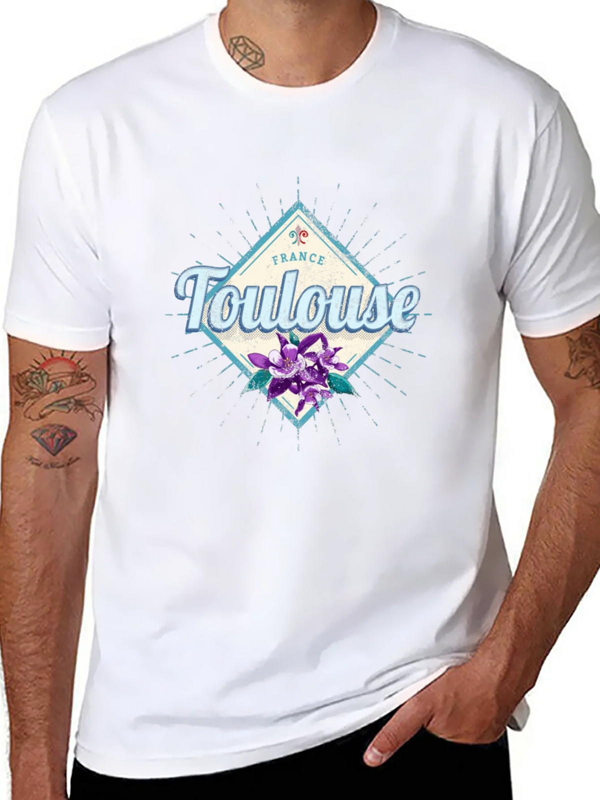 Toulouse France Graphic Tee product image 7