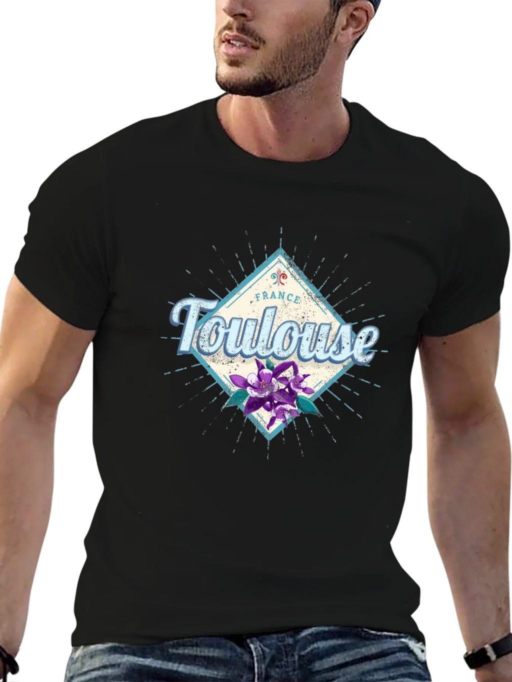 Toulouse France Graphic Tee product image 6