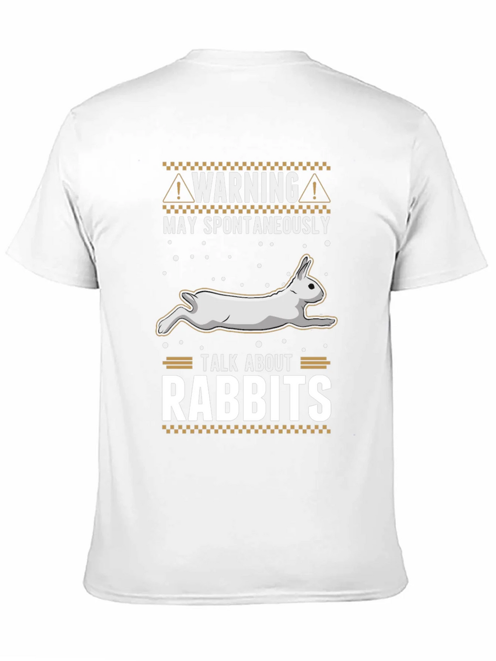 Warning: May Spontaneously Talk About Rabbits T-Shirt product image 10