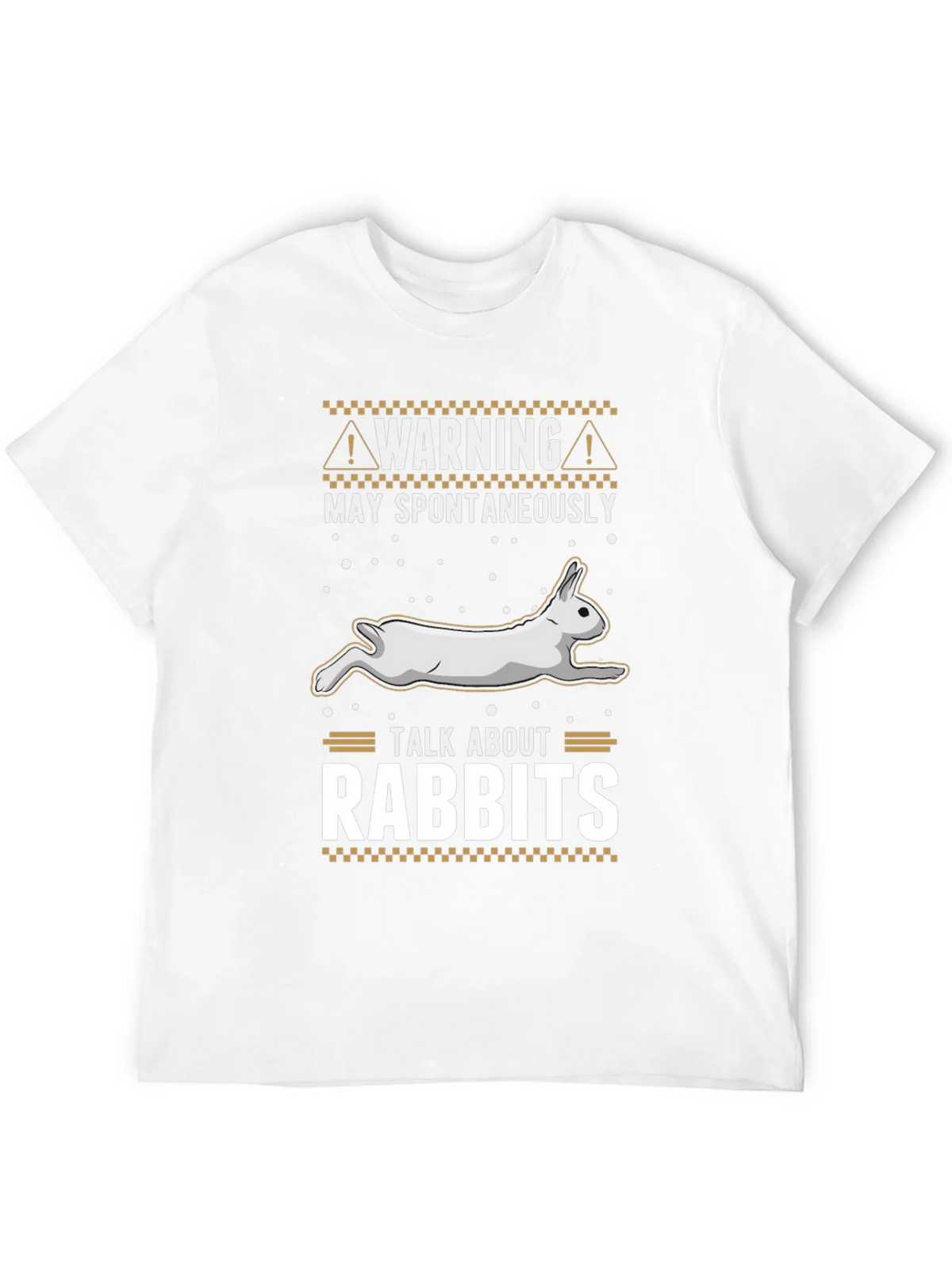 Warning: May Spontaneously Talk About Rabbits T-Shirt product image 11