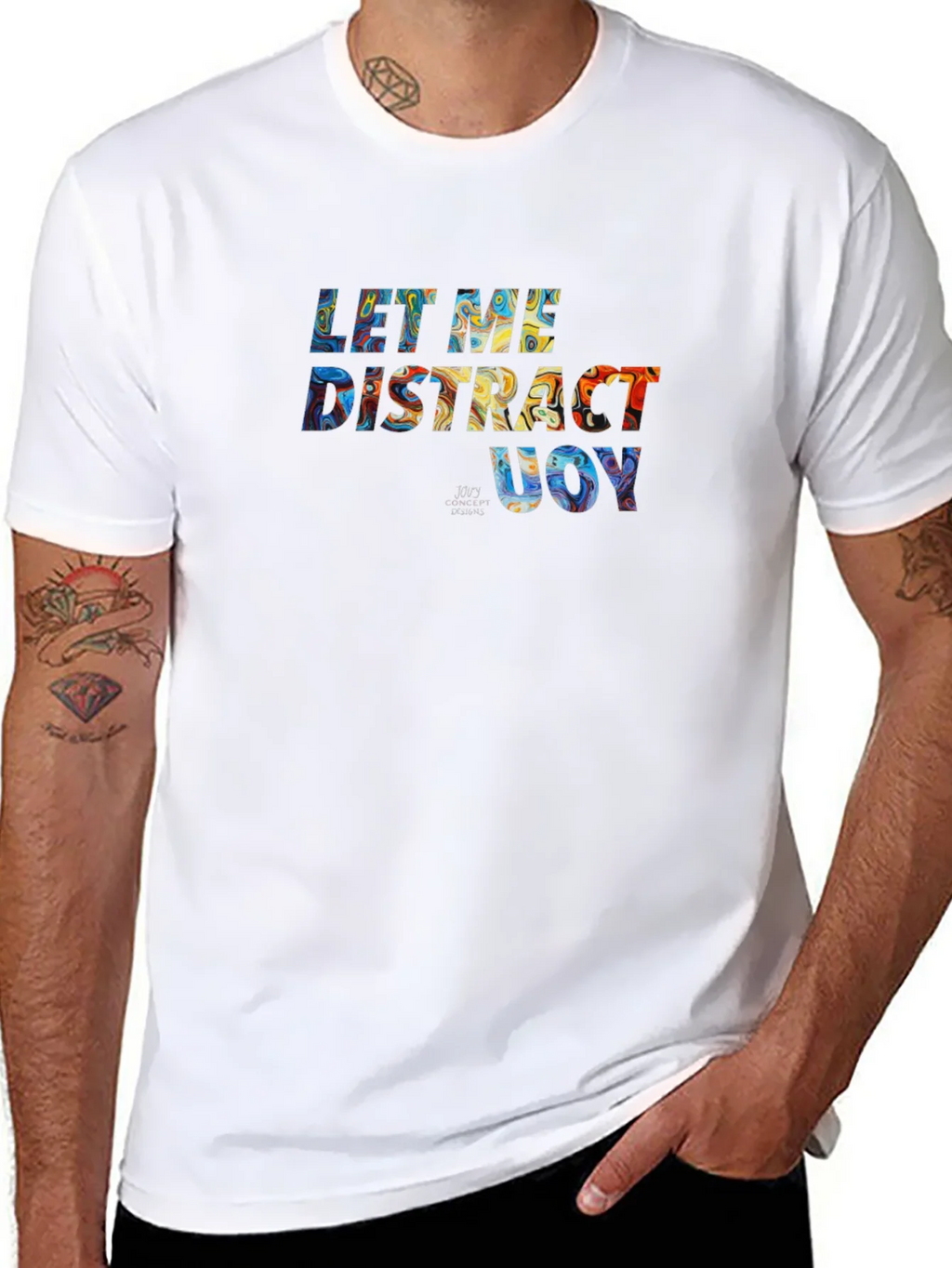 Distract UOY Graphic T-Shirt - Casual Comfort product image 7