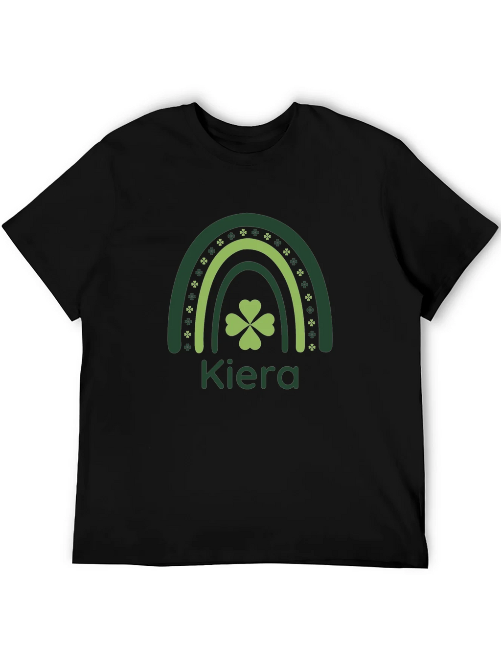 Kiera St. Patricks Day Rainbow Clover Tee product image 5