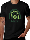 Kiera St. Patricks Day Rainbow Clover Tee product image 1