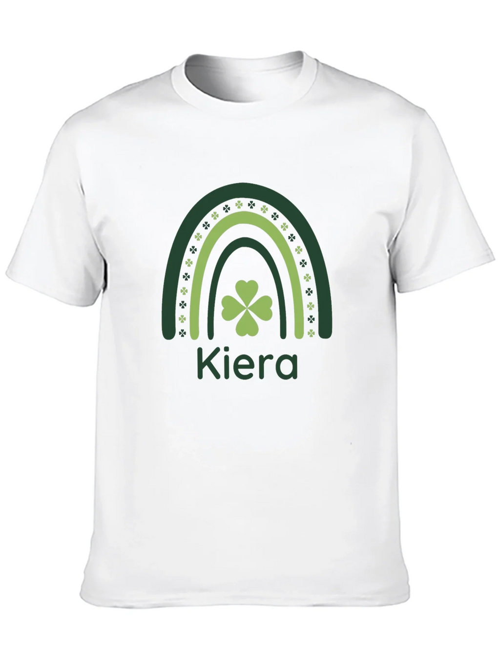 Kiera St. Patricks Day Rainbow Clover Tee product image 9