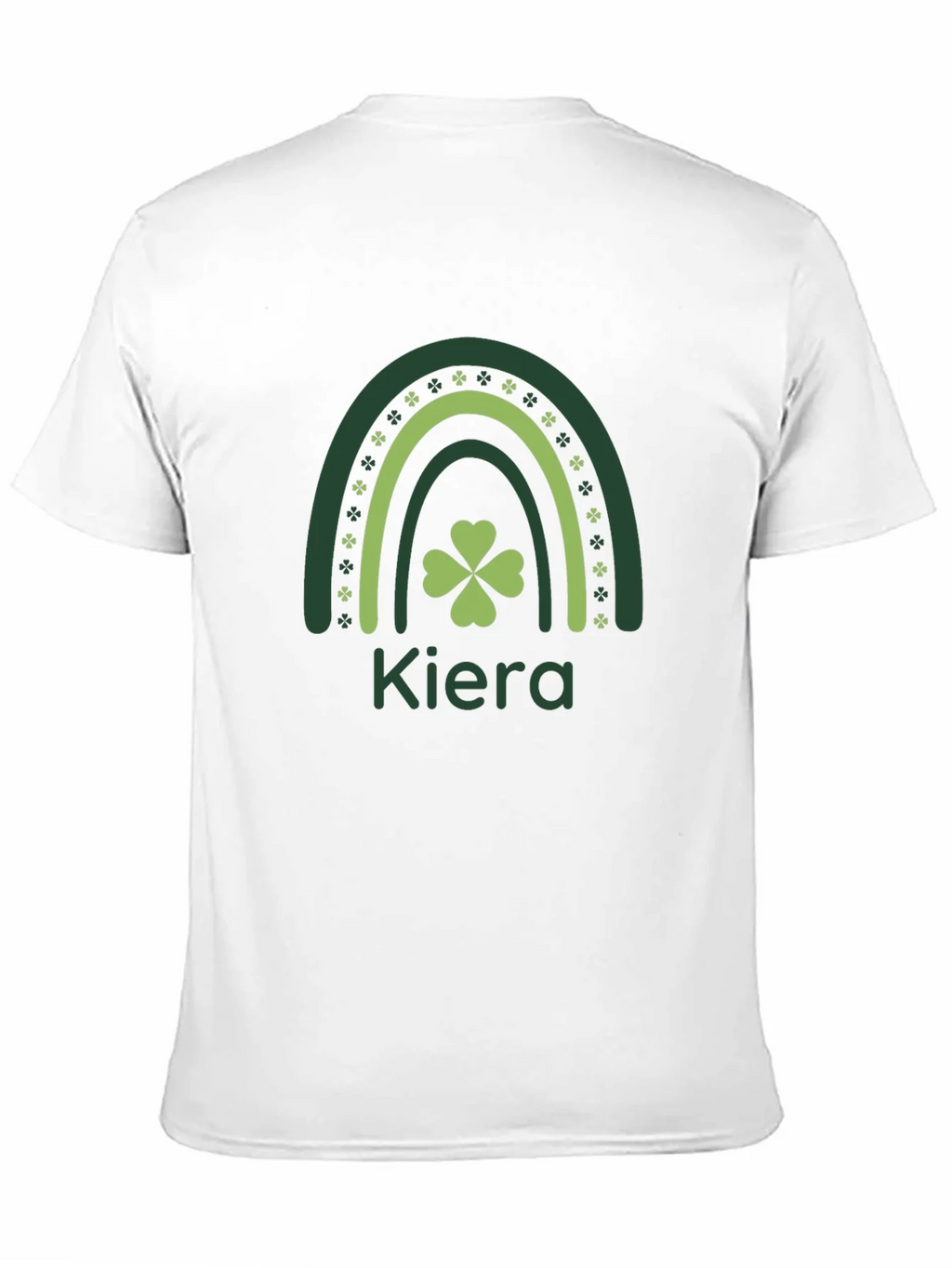 Kiera St. Patricks Day Rainbow Clover Tee product image 10