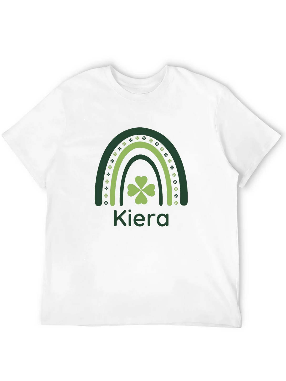 Kiera St. Patricks Day Rainbow Clover Tee product image 11