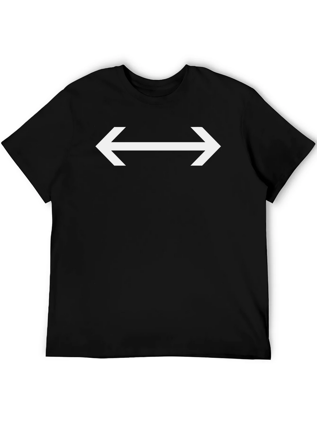 Arrow T-Shirt: Direct Style in Black product image 5