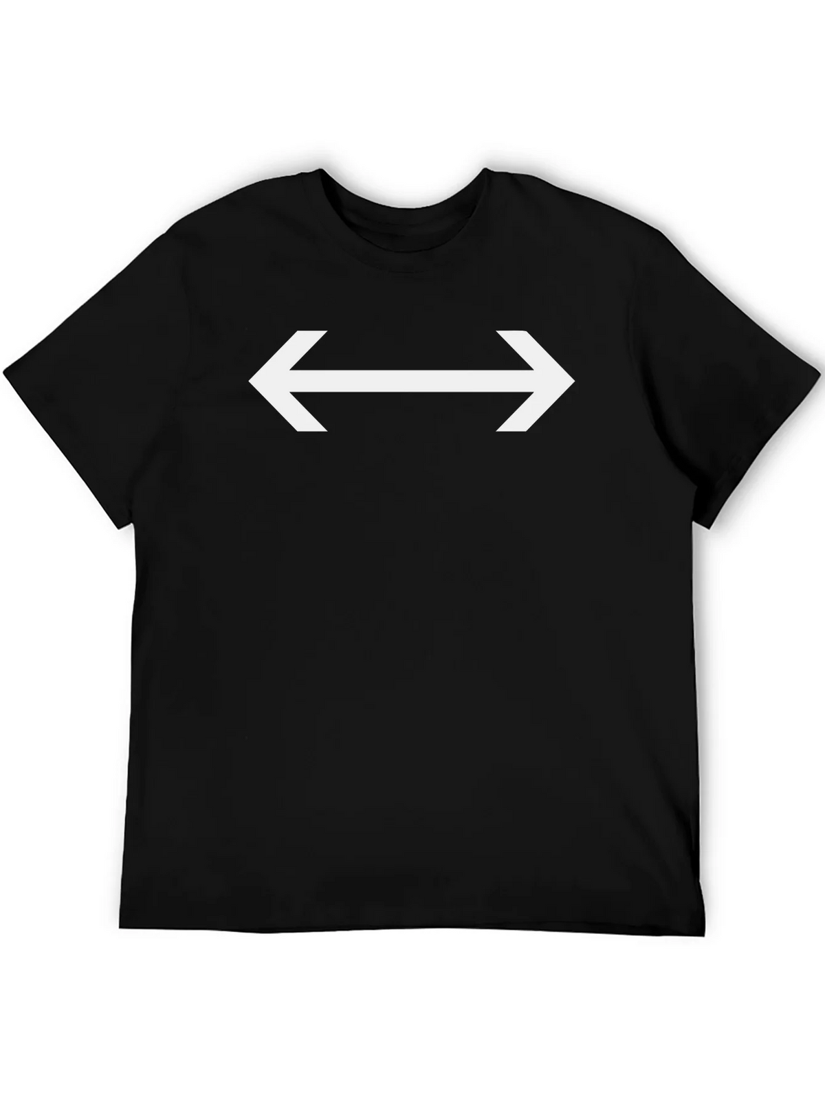 Arrow T-Shirt: Direct Style in Black product image 5