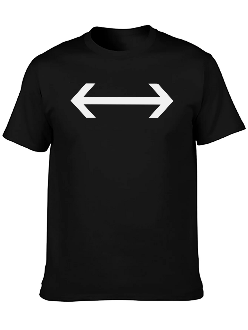 Arrow T-Shirt: Direct Style in Black product image 3