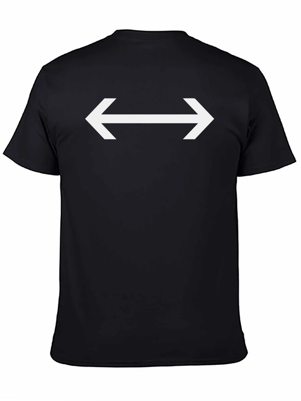 Arrow T-Shirt: Direct Style in Black product image 4
