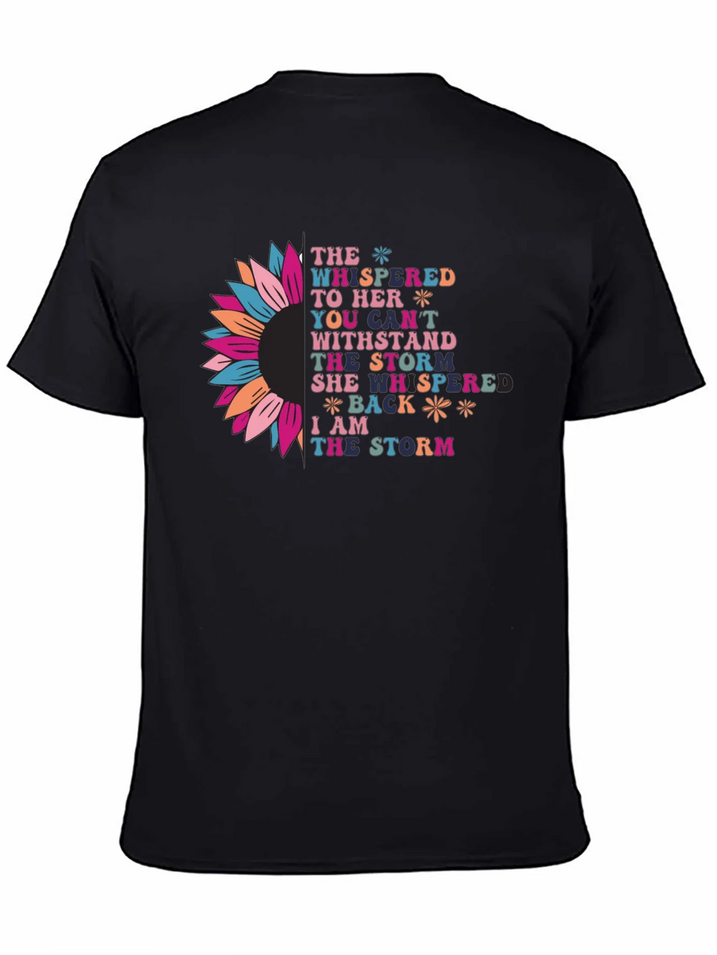 Inspirational I am the storm Graphic T-Shirt product image 4