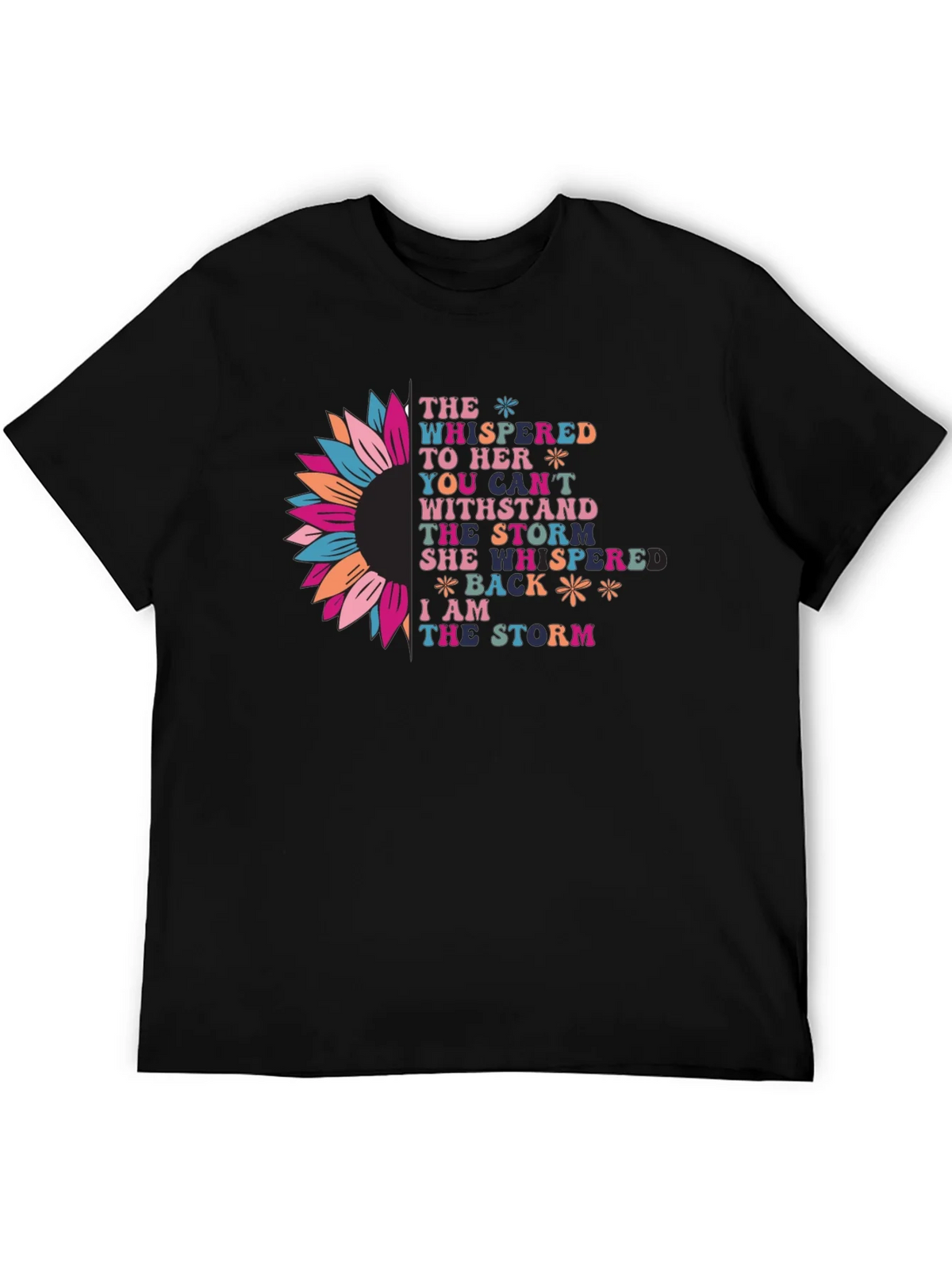Inspirational I am the storm Graphic T-Shirt product image 5