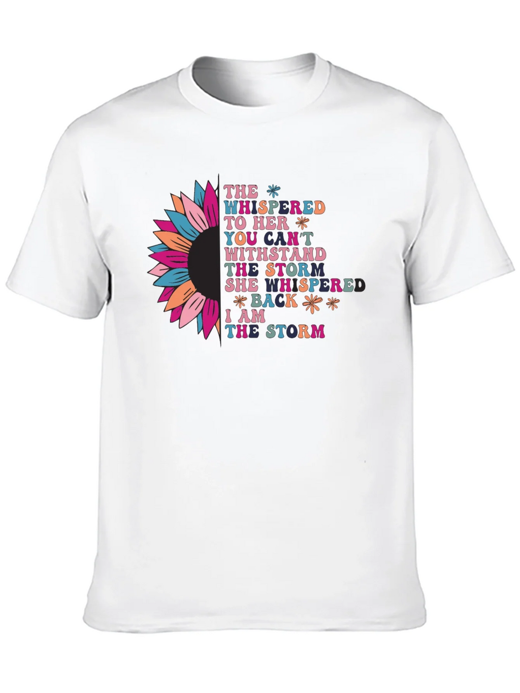 Inspirational I am the storm Graphic T-Shirt product image 9