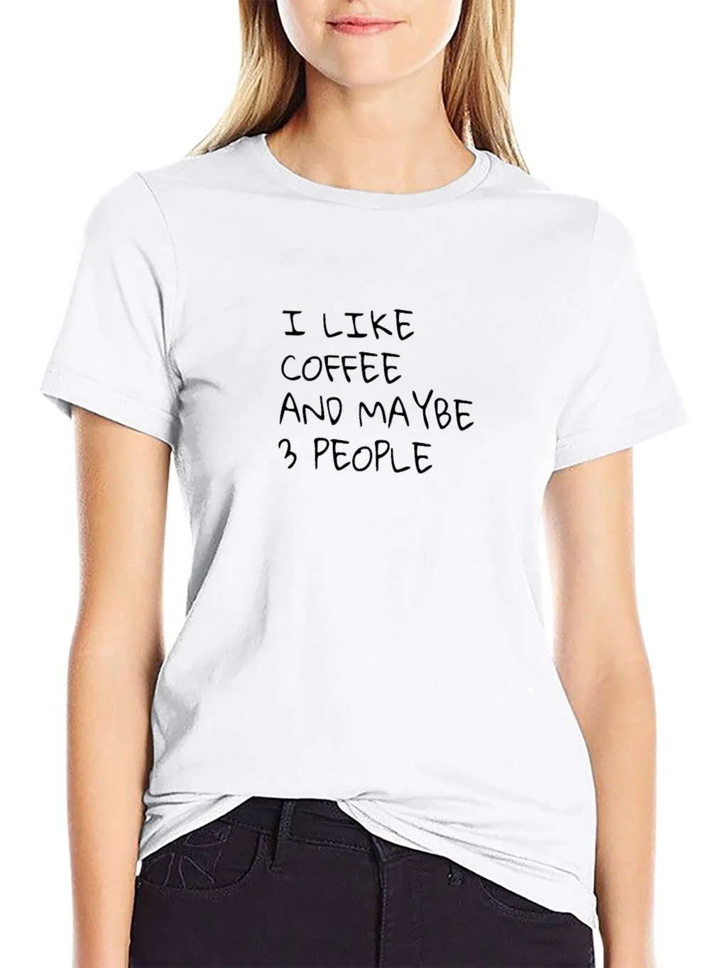 I Like Coffee and Maybe 3 People Tee product image 7