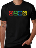 Eat Sleep Disc Golf Repeat T-Shirt - Black product image 1