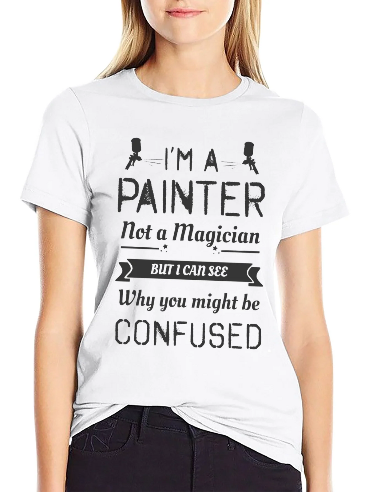 Im A Painter Not a Magician Mens T-Shirt product image 8