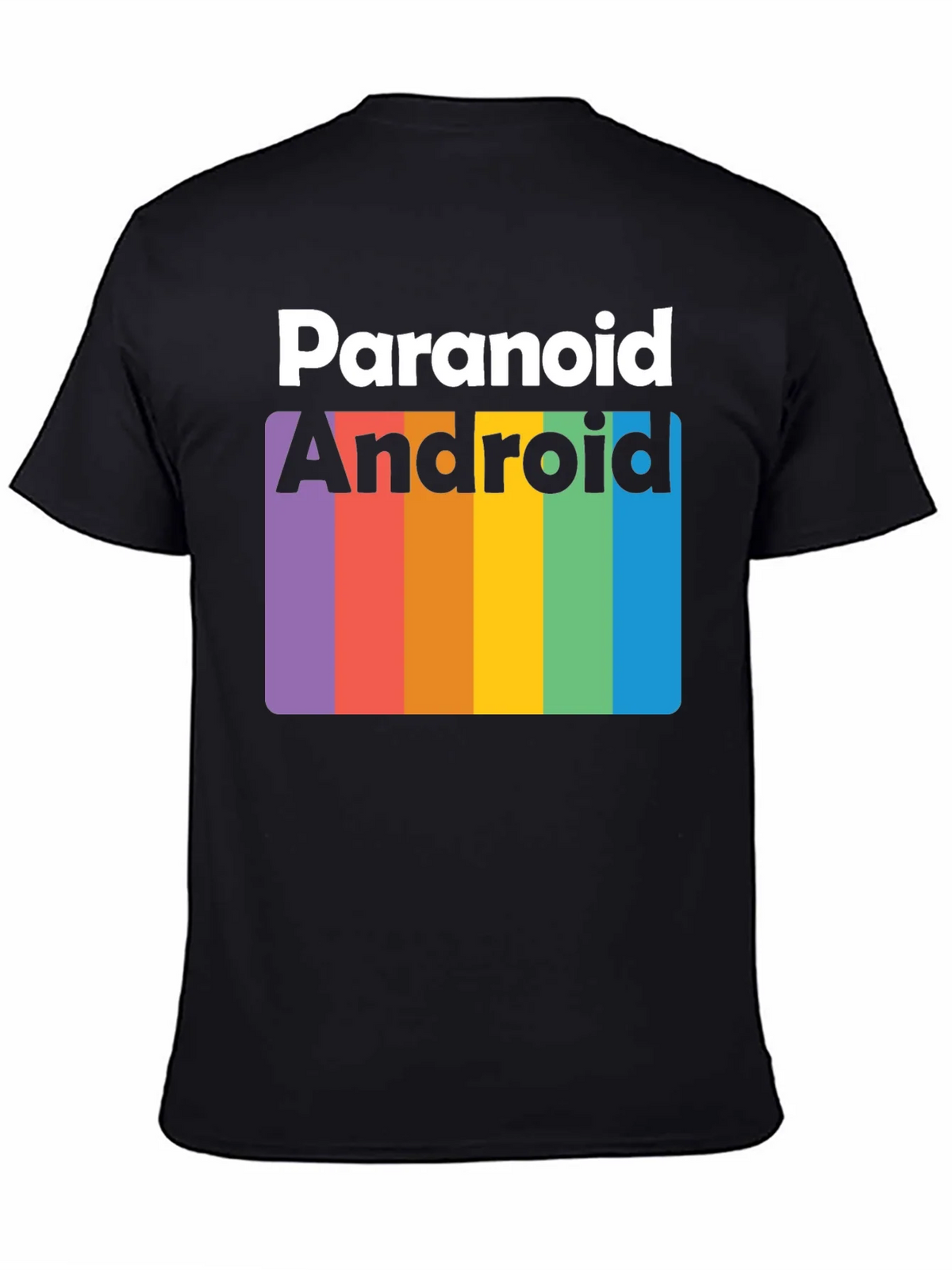 Paranoid Android Rainbow T-Shirt product image 3