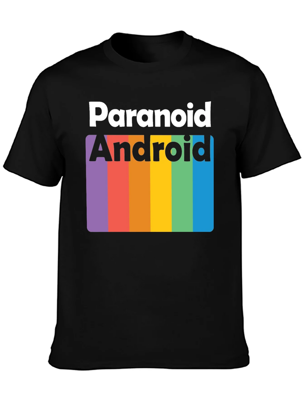 Paranoid Android Rainbow T-Shirt product image 2