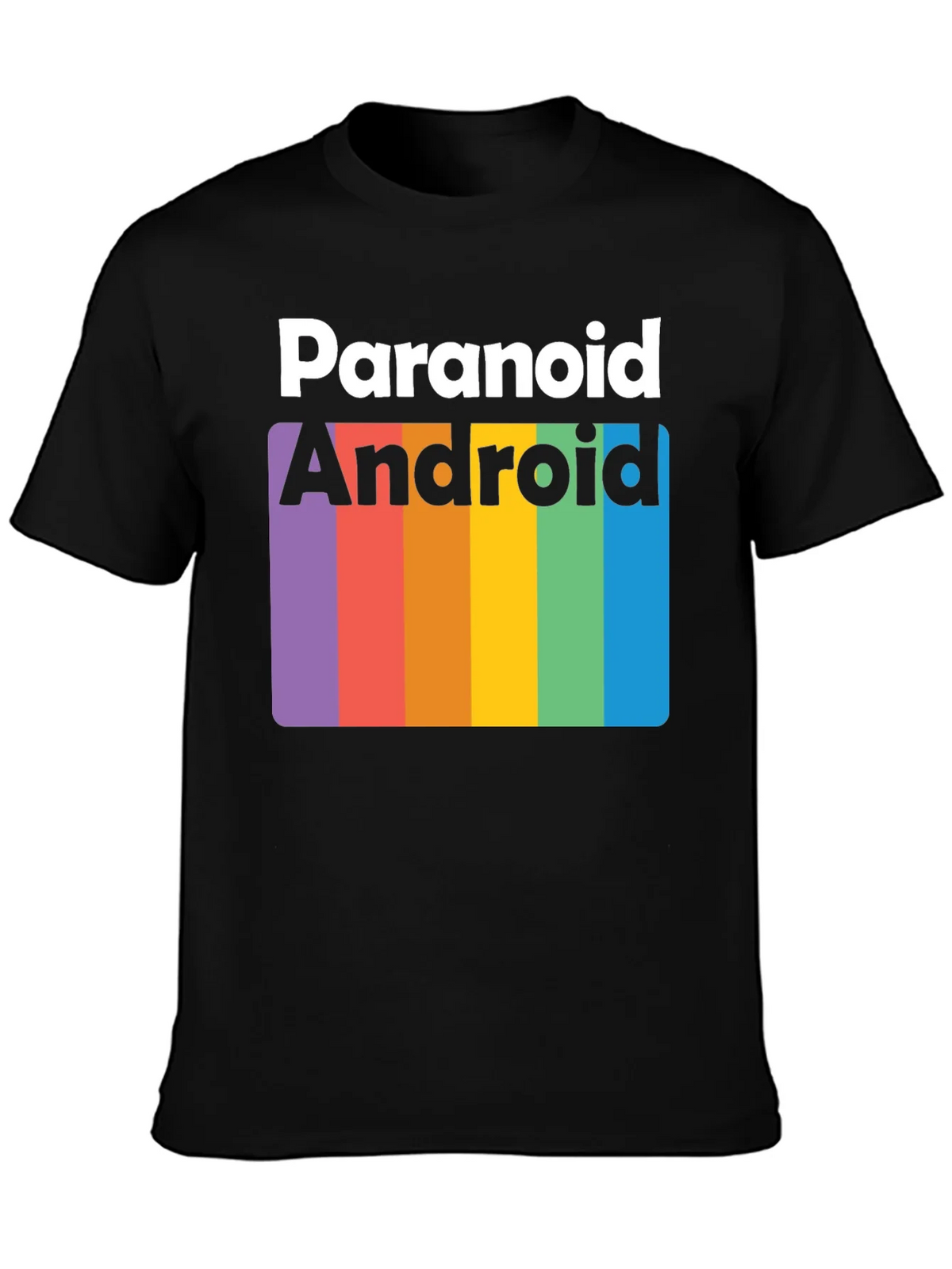 Paranoid Android Rainbow T-Shirt product image 2