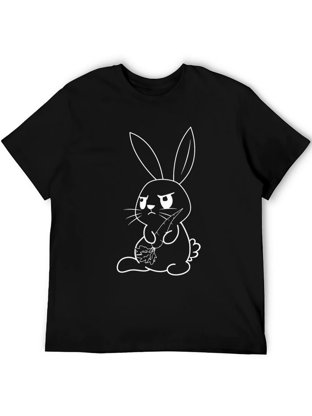 Grumpy Bunny Graphic Tee - Unisex Cotton T-Shirt product image 5