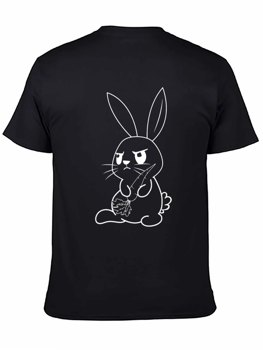 Grumpy Bunny Graphic Tee - Unisex Cotton T-Shirt product image 4