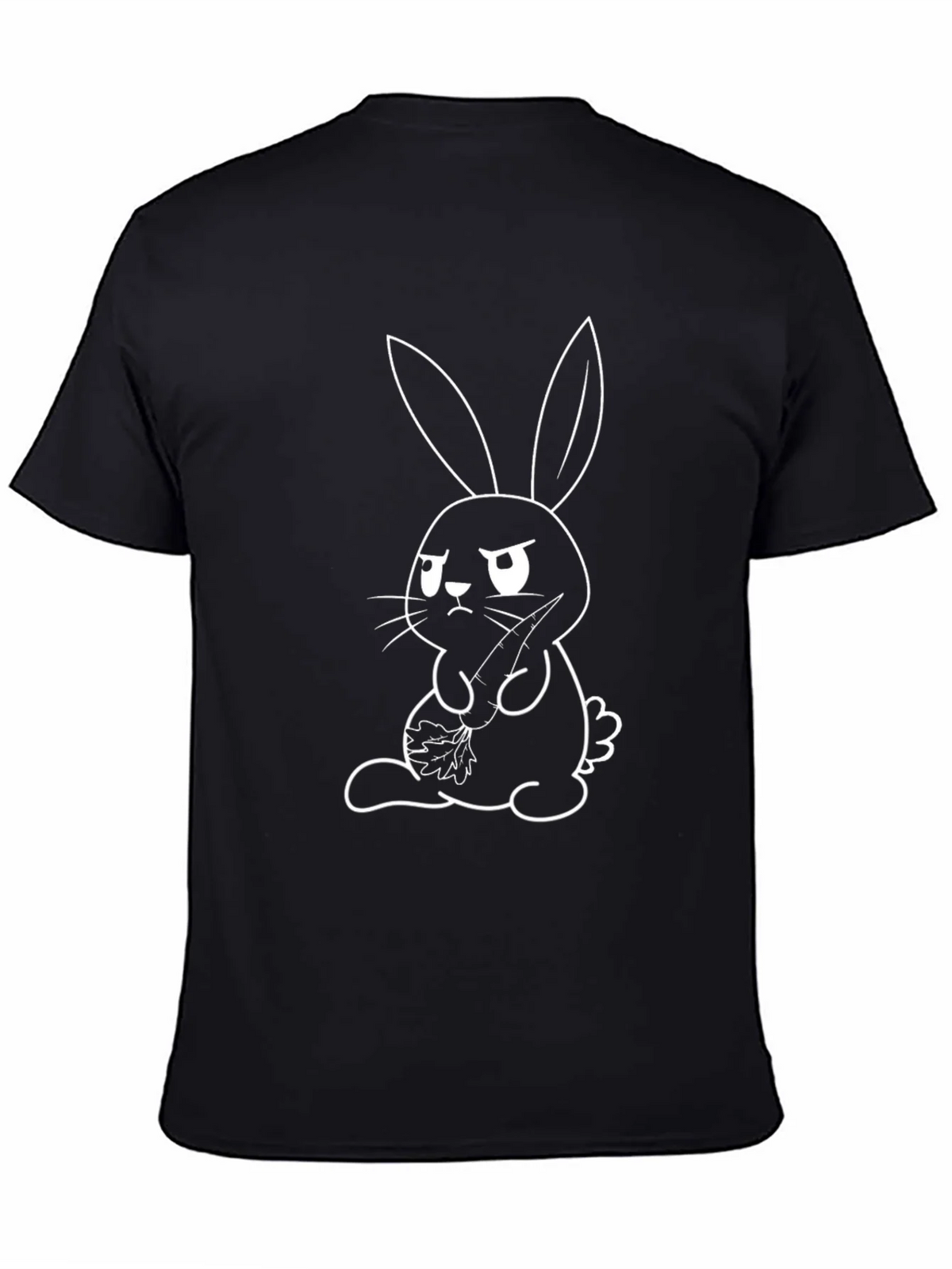 Grumpy Bunny Graphic Tee - Unisex Cotton T-Shirt product image 4