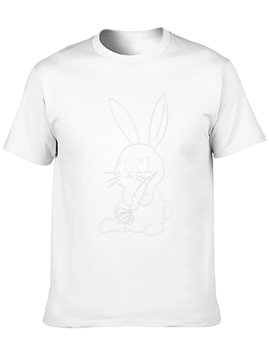 Grumpy Bunny Graphic Tee - Unisex Cotton T-Shirt product image 9