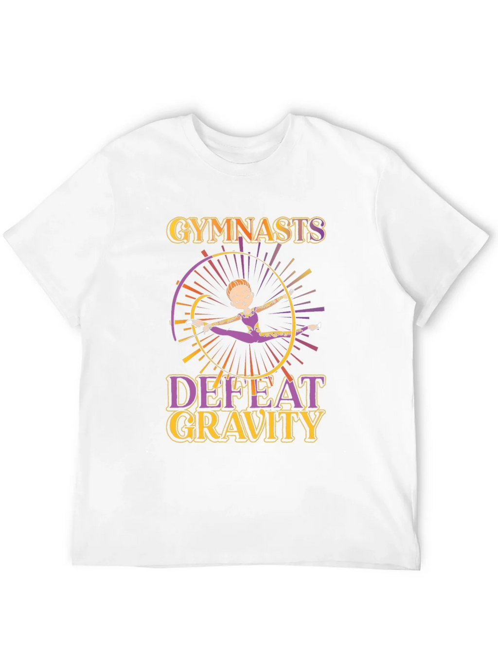 Gymnastics Defeat Gravity Graphic T-Shirt product image 11