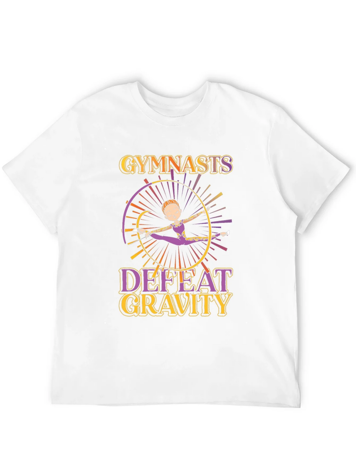 Gymnastics Defeat Gravity Graphic T-Shirt product image 11