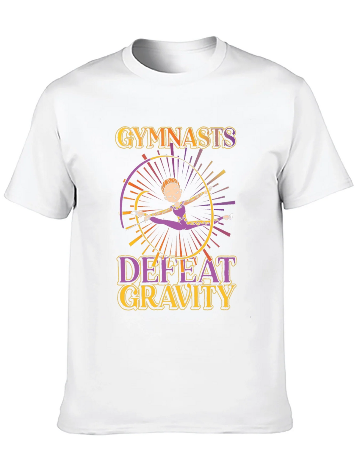 Gymnastics Defeat Gravity Graphic T-Shirt product image 9