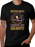Gymnastics Defeat Gravity Graphic T-Shirt product image 1