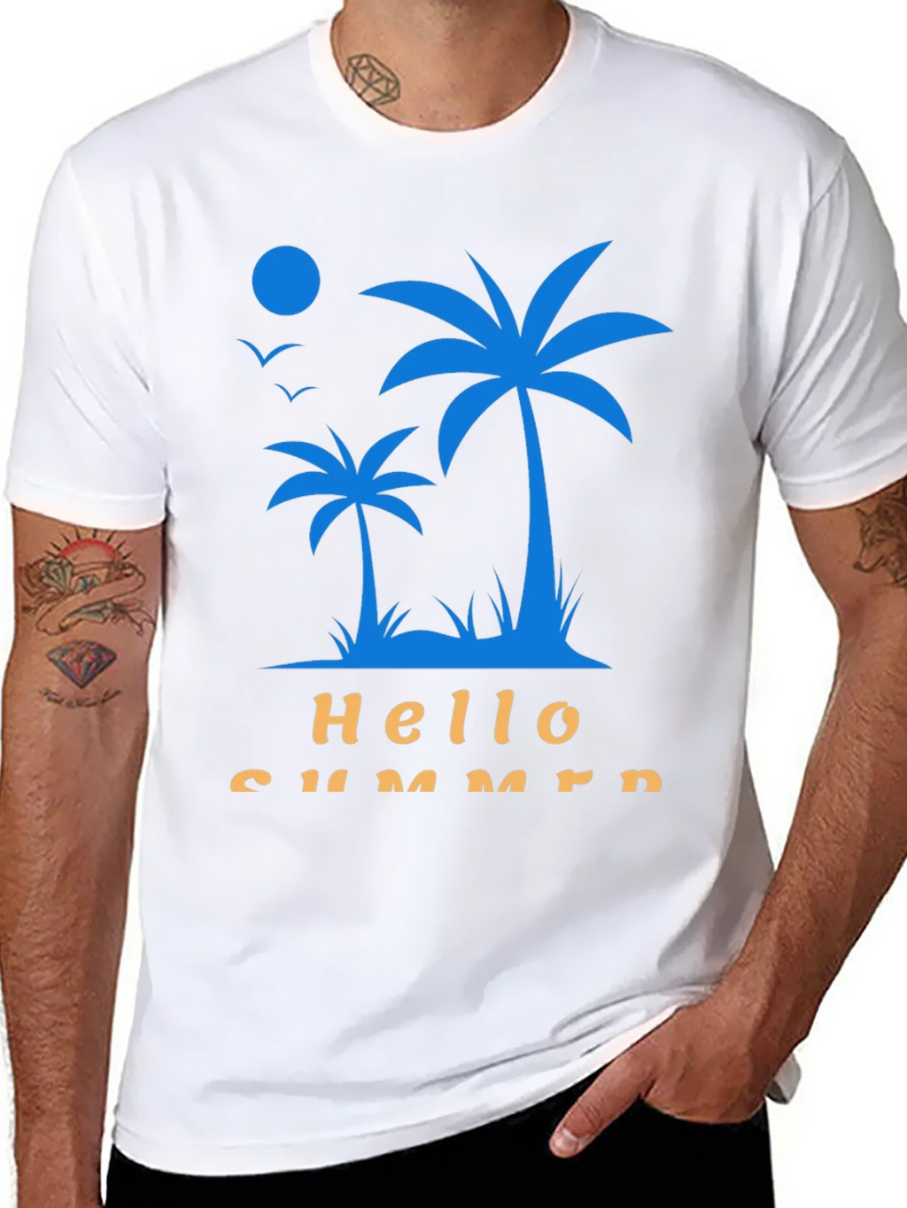Tropical Summer Graphic Tee product image 6