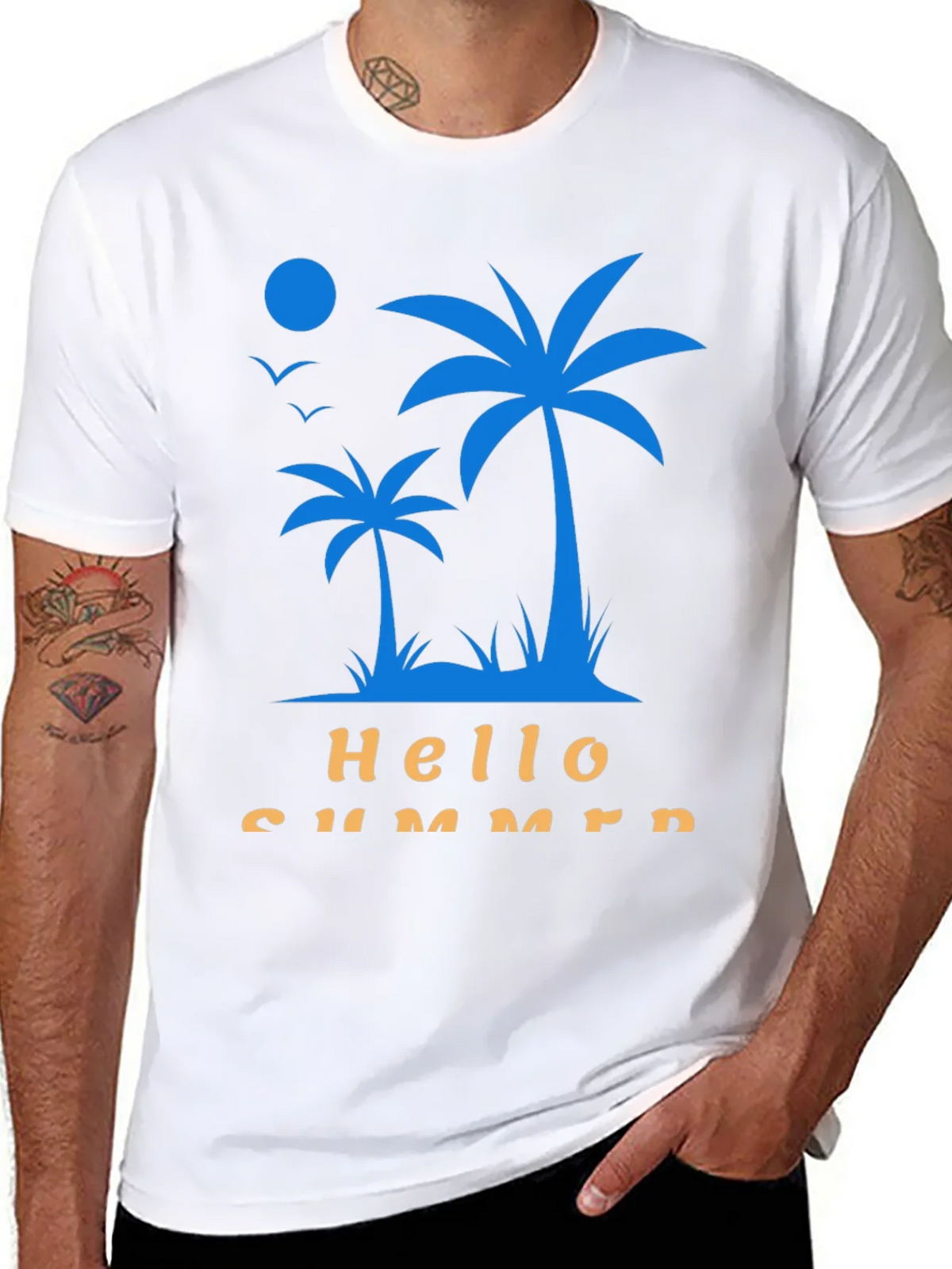 Tropical Summer Graphic Tee product image 6