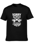 Sorry Im Late Gaming T-Shirt product image 1